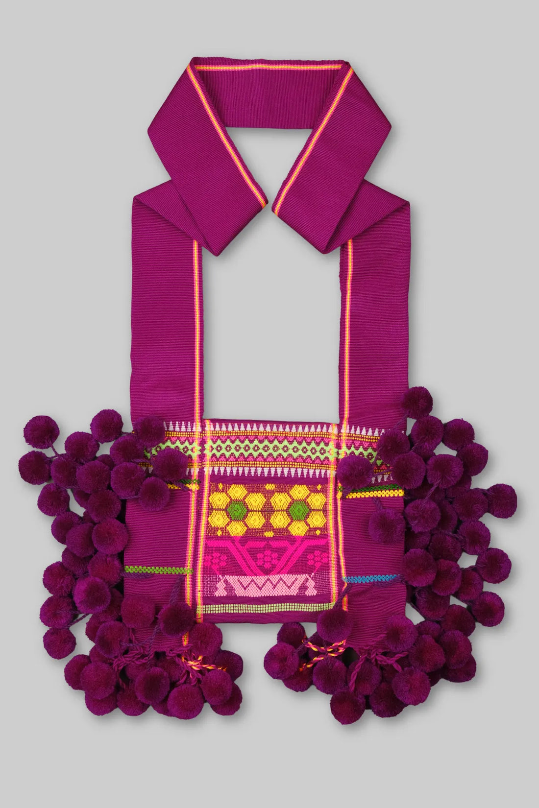 HAPPY DANCE - Lahu Totem Bag - Handmade brocade