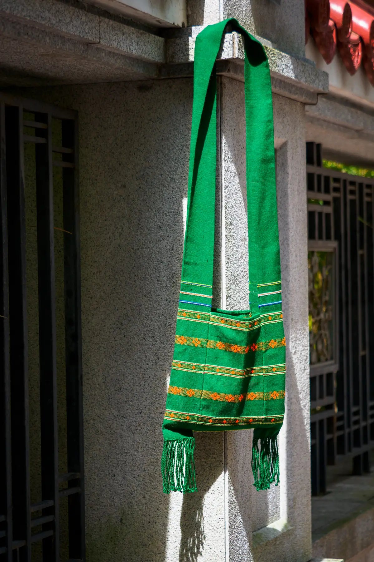 MY LAWN - Wa Totem Bag - Handmade Brocade